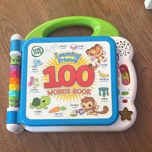 LeapFrog Interactive 100 Words Book - Green and White